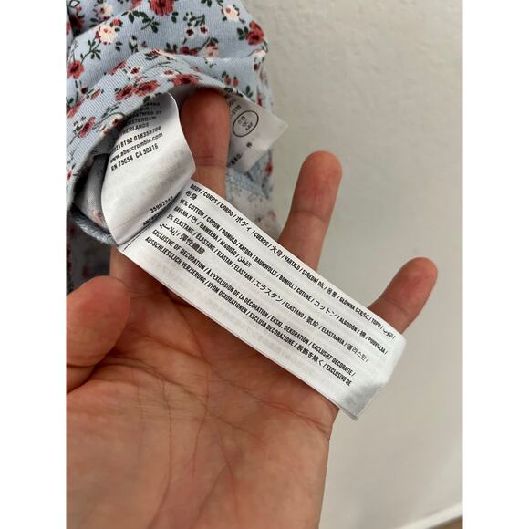 Hollister Floral Dress- wrap dress extra small size - Picture 6 of 6